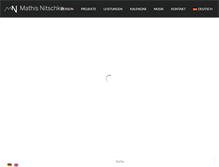 Tablet Screenshot of mathis-nitschke.com